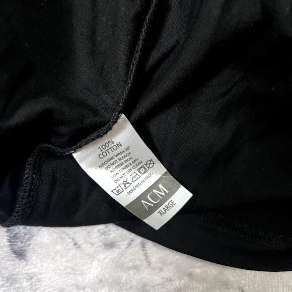 A.C. Milan 1899 Black Short Sleeve T-shirt Sz XL - Picture 4 of 5